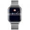skmei 9187 Fashion Square Shape Quartz Watches men leather wrist watch waterproof wristwatch