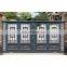 2021 Aluminum/Iron Entrance Double Door Villa Wall Guardrail Courtyard Doors