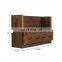 wooden natural color solid wood mail sort rack wooden key storage holder