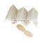 disposable biodegradable mini 75mm 77mm wooden ice cream spoon