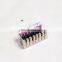 metal hinge countertop cosmetic organizer 24holder custom acrylic lipstick holder