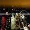 Fairy LED Glass bottle Copper Wire bottom Wine cork String Lights Bulb for wedding