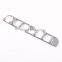 Suitable for 16-20 Toyota Tacoma Central Control Button Panel ABS Bright Car Accessories Decorative Stickers