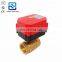 CWX-60P Visable Adjustable 3 way metal gear valve with position indicator