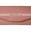 guangzhou supplier high quality petal saffiano leather slim snap closure clutch wallet for ladies