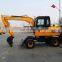 8.5 Ton Wheel Excavator XN85-9X Wheel Excavator