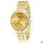 Hot Selling Steel Band With Diamond Silver Rose Gold Watch For Men