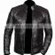 Wholesale Slim Fit Motorcycle Jacket Real Leather Jacket Custom Color and Design Motorbike Men Jacket