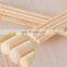 21cm Natural Accept Customized Logo Round Bamboo Disposable Bamboo Chopstick