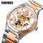 SKMEI 9258 japan movt water resistant stainless steel back automatic mens watch men luxury mechanical watches