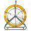 Flexible High Strength Fiberglass Fish Tape Traceable Cable Push Pull Rod Snake FRP Duct Rodder