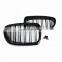 Automotive Car Parts Front Grille For BMW 5 Series F10 M5 Car Model Single Gloss Black ABS Front Car Grille Have M5 Logo