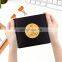 Eco Friendly Custom Logo  Durable Clothing Shoes Cosmetic Paper Mailer Box Cardboard Black and Gold Box Packaging
