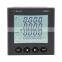 3 phase panel mount electricity meter LCD Display RS485 Port with Modbus-RTU protocol Relay alarm output optional