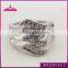 wholesale silver rings lots pave cz rings for woman