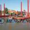 Modular Pontoon Crane Transportation Barge/Floating Working Platform Carrier/Cargo Deck Barge Support Crane Operate Dredging in Inland River Lake
