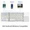 Layout Foldable Wireless Folding BT Keyboards Touch Pad Wireless Keyboard