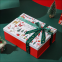 High-end Christmas gift boxes can be customized size cartons express cartons kraft paper