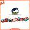 Manufacture high secure fabric wristband with plastic fastener