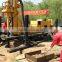 Big Hole Piling Machine on Rocks