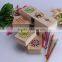 Custom shaped wooden pencil case wholesale, sanding wooden pencil packaging box