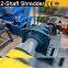 Twin Shaft Scrap Metal Shredder Double Shaft Shredder Waste Rubber Tire Shredding Machine