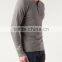 Long Sleeves Wholesale Plain T shirt Famous Design with Button
