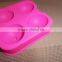 FDA&SGS 4pcs Silicone Ice Ball Mold Maker, Silicone Whiskey Ice Ball Mold Cheap Silicone Ice Ball Tray