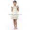 Wholesale Baby Girls Dress Ivory puffy tutu dress Chiffon Ruffle Dress for Girls Party