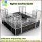 Shopping mall acrylic cell phone kiosk design for sale phone case display rack