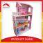 Three Layers Mini Wooden Kids Doll House Furniture
