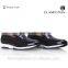 2016 Fashion flat genuine business loafer patent leather shoes