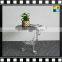 2016 Hotel/home display Acrylic living room coffee table with round marble top From China