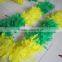 Wholesale Feather Boas And Rainbow Sectioned Turkey Feather Boa For Wedding Supplies