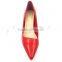 Middle heel Women office shoes pointed toe pump