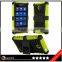 Keno Hot Selling Shockproof Back Cover for Nokia X, for Nokia X Hybrid Kickstand Combo Case
