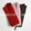 Bright color best quality girls winter spring knitted gloves