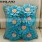 felt laser cutting 3D handmade cushion covers waterproof outdoor cushion covers