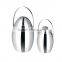 2L oval shape double ice buckets beer ice bucket wholesale