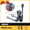 Dightal 3 ton hydraulic forklift hand pallet scale