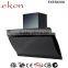 With Energy Labels CE GS Approved 60cm Black Glass European Style Kitchen Hood
