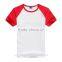 100% cotton promotion t shirt, New design Cheap contrast color t shirts