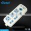 multiple universal power strip socket