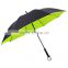 color costomize High quality big golf umbrella straight umbrella fashion pongee big umbrella