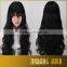 Top Quality 80cm Soft Hair Sexy Fashion Long Wave Lady's Synthetic Hair Wig Full Lace Cosplay Wig Gift