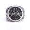 Wholesale masonic stainless steel jewelry men's freemasons ring                        
                                                                                Supplier's Choice