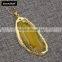 New 2016 Products Yellow Agate Surfboard Necklace