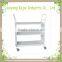 top sale cheap steel book carrier steel book trolley acrylic book cart with wheel