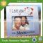 Primitives Love You More Mini Box Photo Frame
