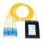 1x8 sc/apc fiber optic plc splitter